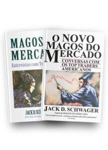 Capas dos livros Magos do Mercado